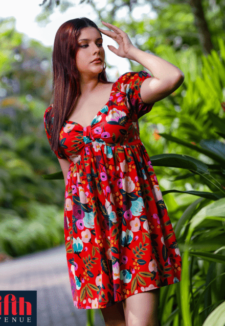 Bow Front Bloom Dress